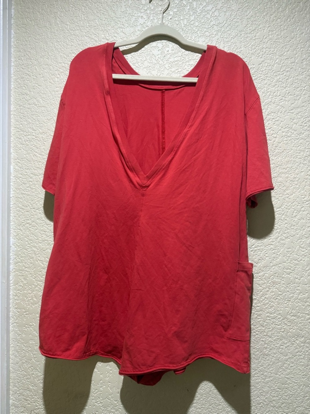 Free People Hot Shot Tee Romper Winterberry NWT Size Small - Picture 6 of 7